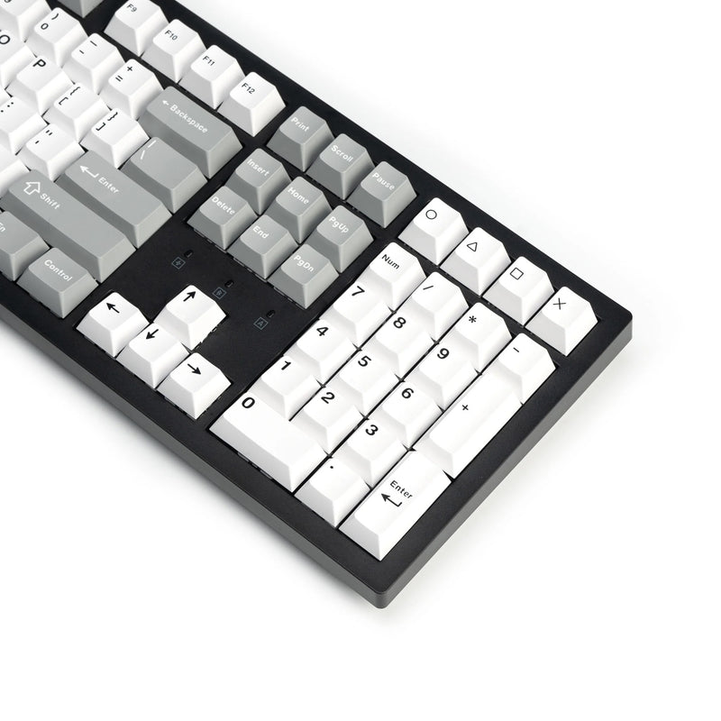 Keychron Doubleshot PBT Keycaps - White Mint