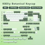 KBDIY PBT Keycap Set - Botanical