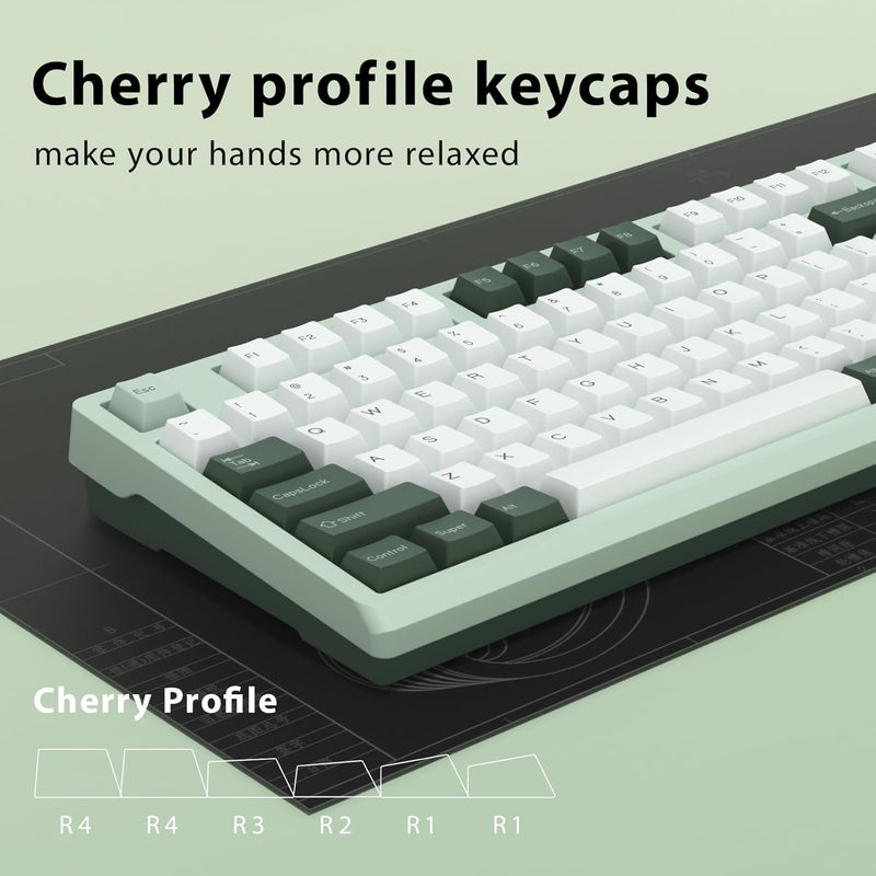 KBDIY PBT Keycap Set - Botanical