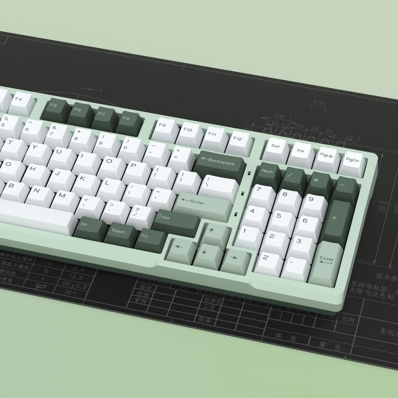 KBDIY PBT Keycap Set - Botanical