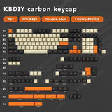 KBDIY PBT Keycap Set - Carbon