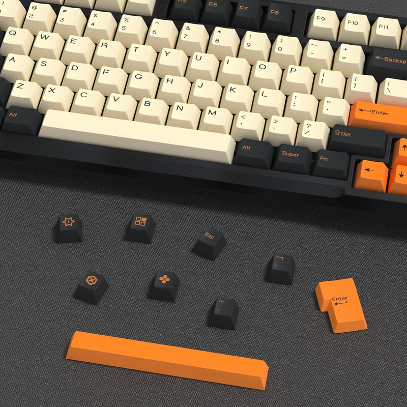 KBDIY PBT Keycap Set - Carbon