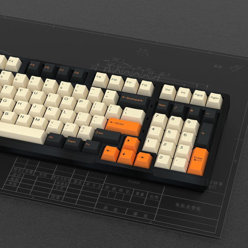 KBDIY PBT Keycap Set - Carbon